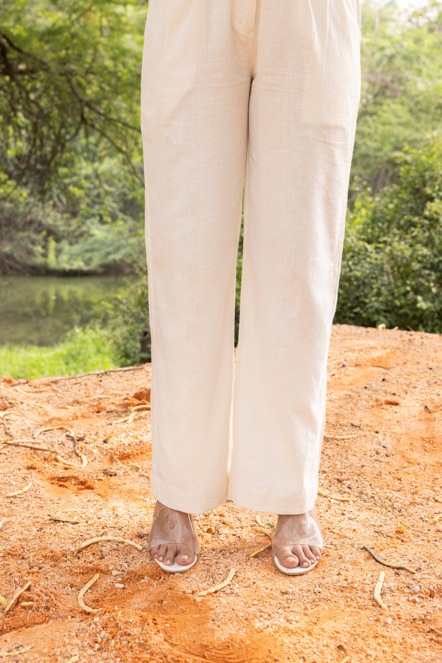 Leaf Whisper Eco-Printed Cotton Set