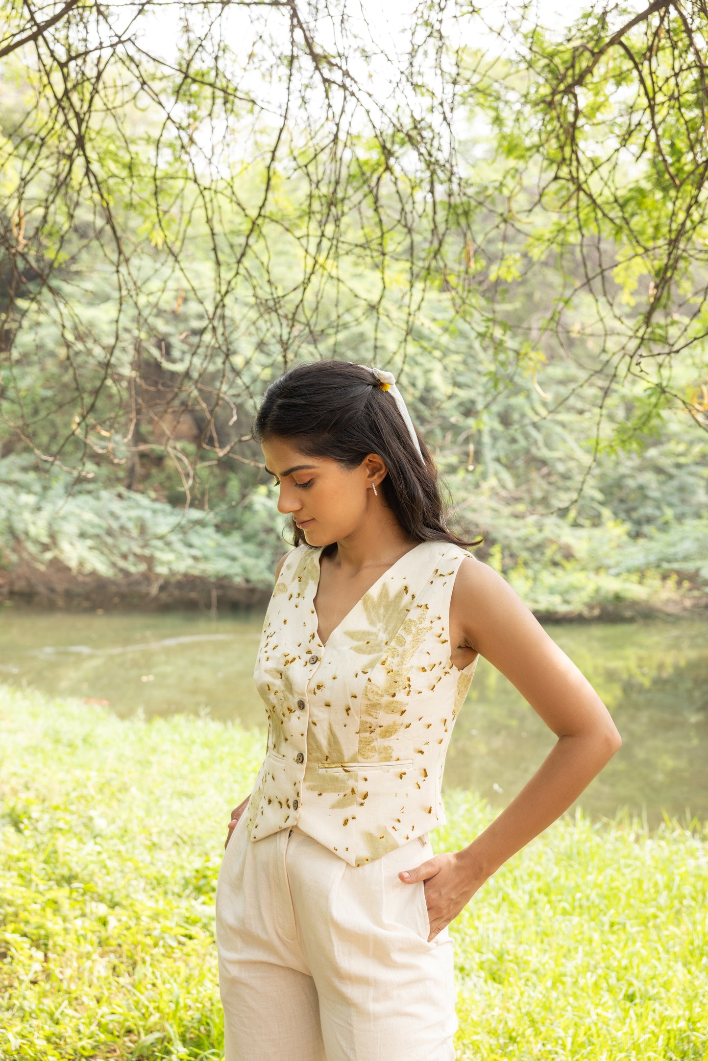 Morning Meadow Botanical Vest