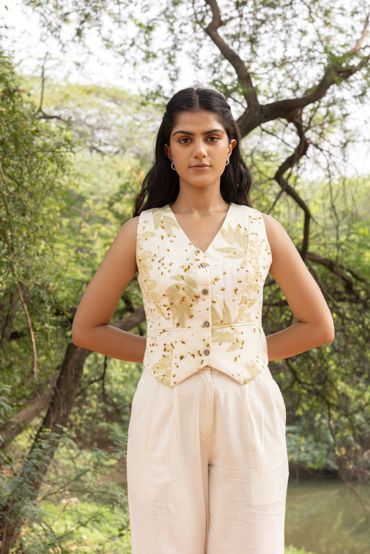 Morning Meadow Botanical Vest